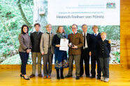 Staatspreis Preisverleihung Heinrich Freiherr von Pölnitz
